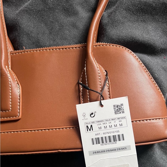 brown Zara shoulder bag - Picture 4 of 4